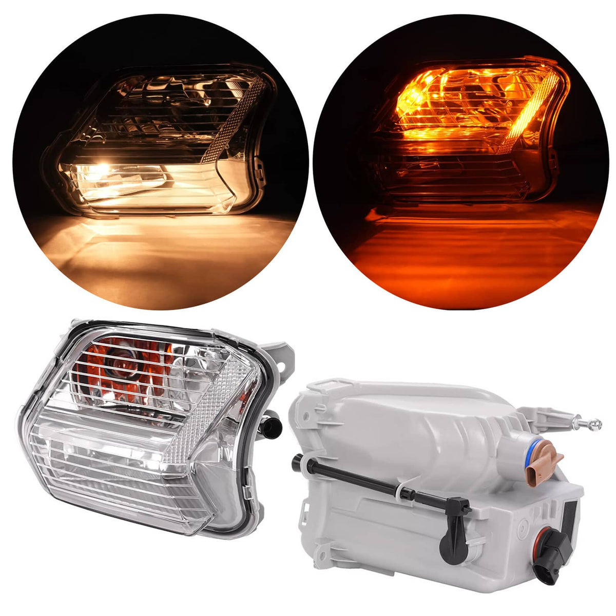 Solid Spare Passenger Right Side Fog Light Parking Lamp For Ford Escape Kuga 2017-2019