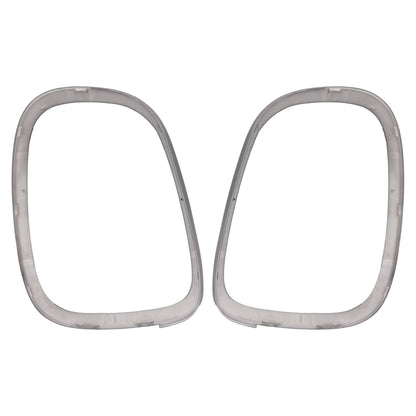 Solid Spare For Mini Cooper S F55 F56 2014-21 Driver & Passenger Tail Light Ring Trim Bezel