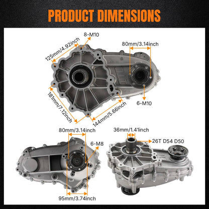 Solidspare Transfer Case Assembly Fit For Jeep Grand Cherokee 3.6L V6 4X4 2011 2012 2013
