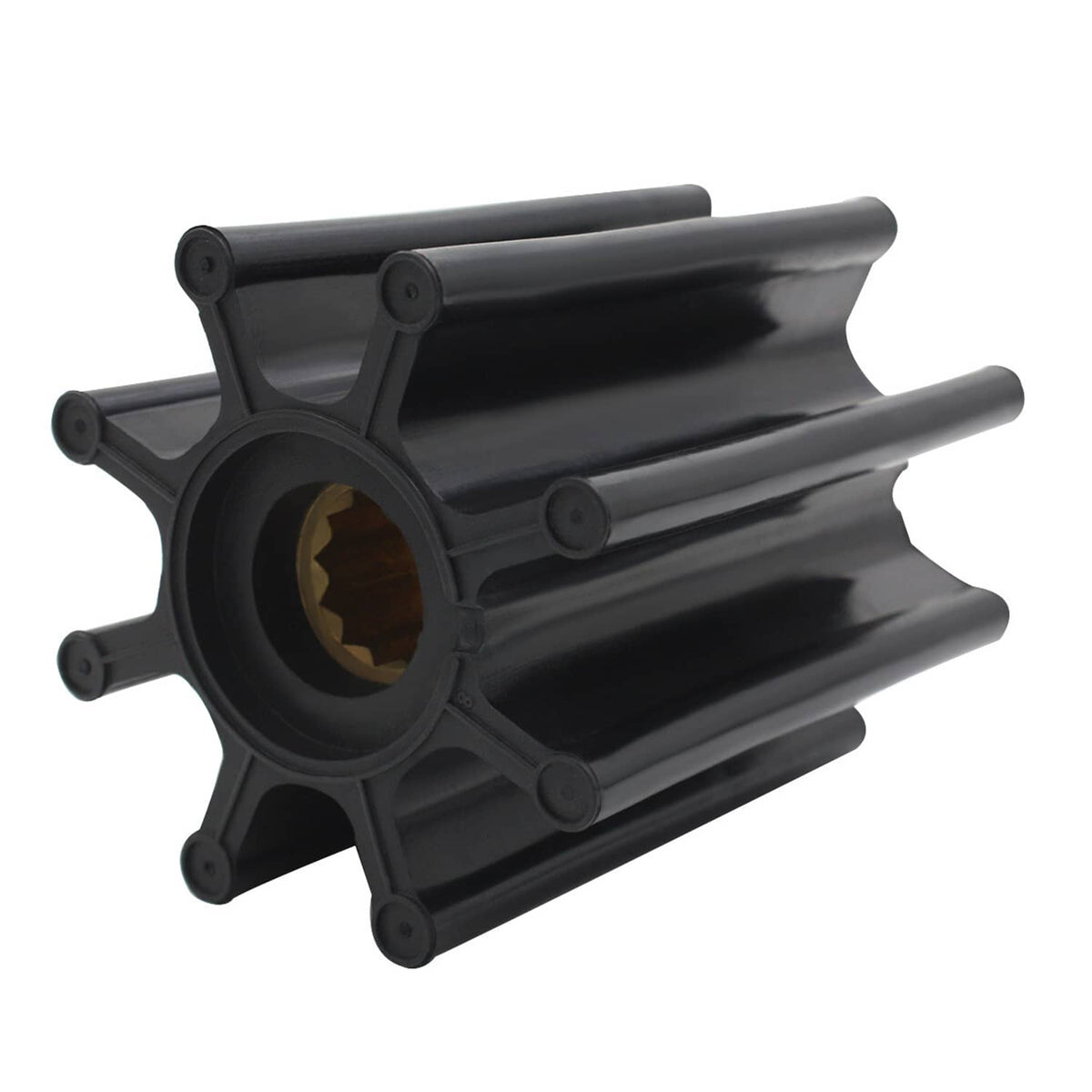 Solid Spare Impeller Replaces Jabsco 17018-0001-P Raw Sea Water Pump Marine Caterpillar