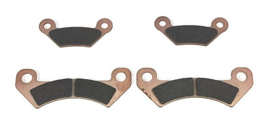 Solid Spare Front Rear Brake Pads for A2 A3 T Military 4x4 HPX615E HPX815E John Deere Gator