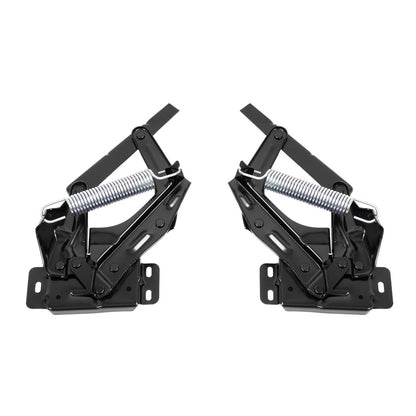 Solid Spare Hood Hinge Kit (Left & Right Side) For 1967-1972 Ford F-100 F-250 F-350