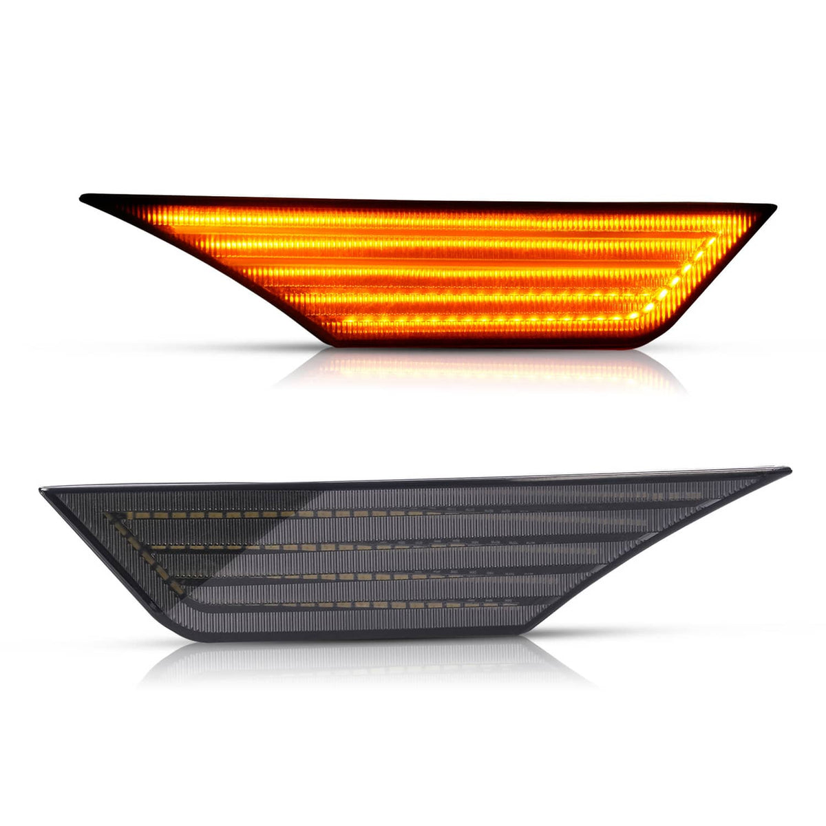 Solid Spare For Honda Civic 16-21 Sequential Dynamic Turn Signal LED Marker Light Assembly