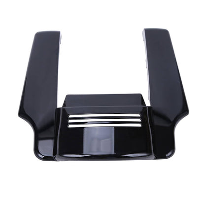 Solidspare Gloss Black 5" Stretched Rear Fender Extension Filler For Harley Touring 14-24