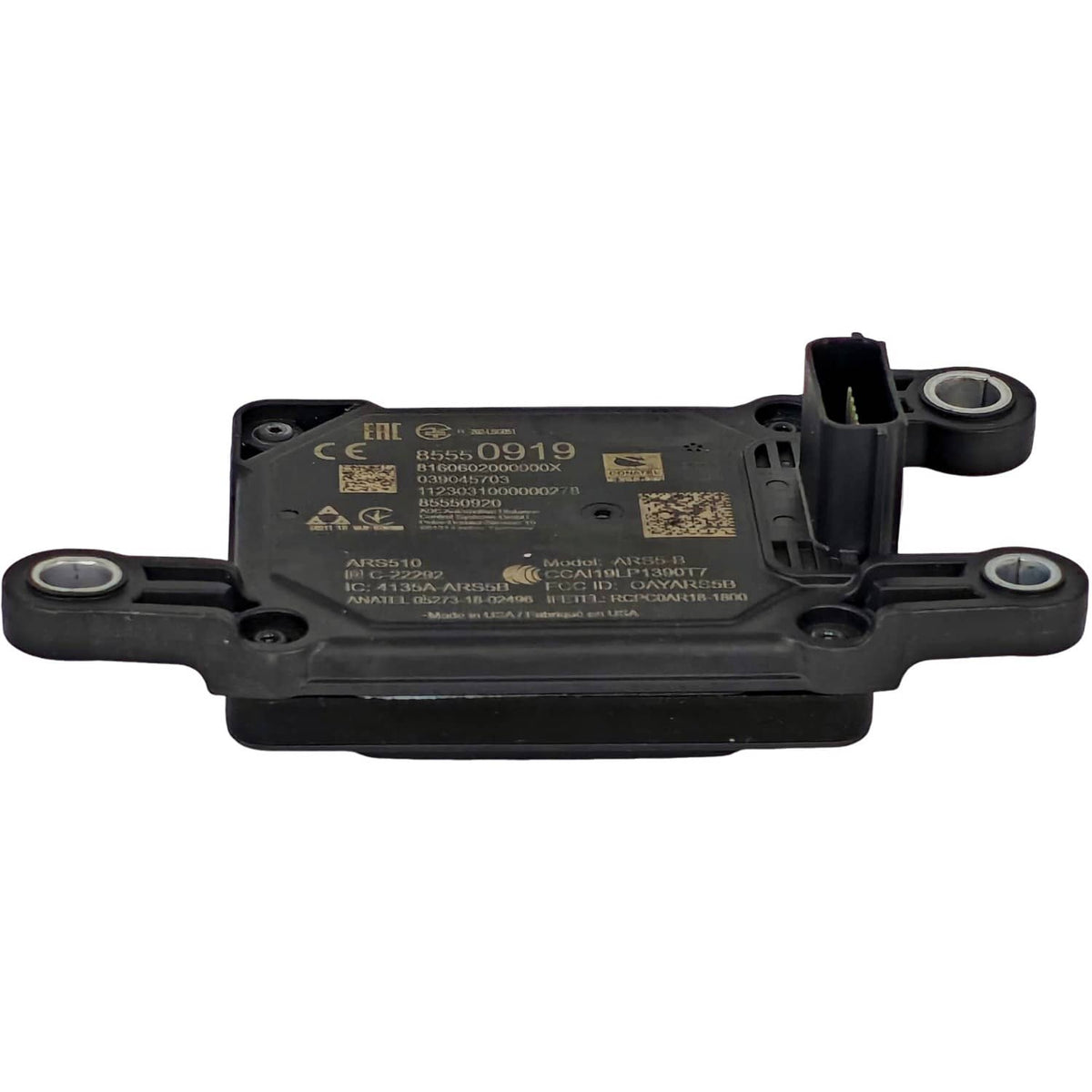 Solid Spare 85550919 Radar Distance Sensor for 2021 Escalade Suburban Tahoe 85000046