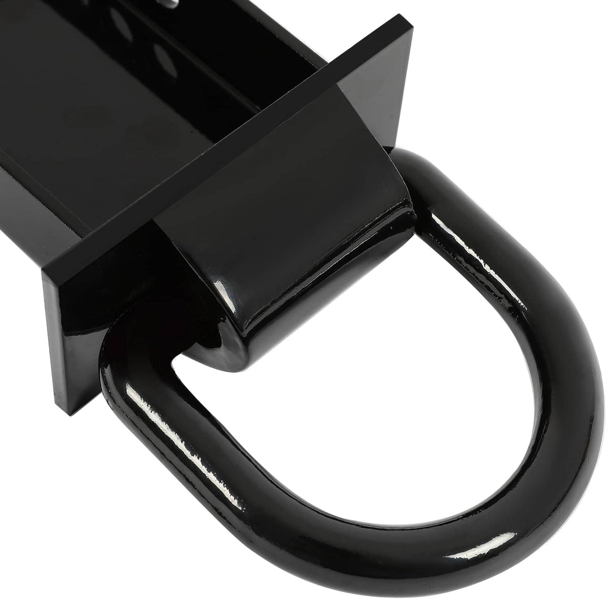 Solidspare Heavy Duty 4 Pack Trailer Adjustable Stake Pocket D-Ring Zinc 2”×4" 16200LBS