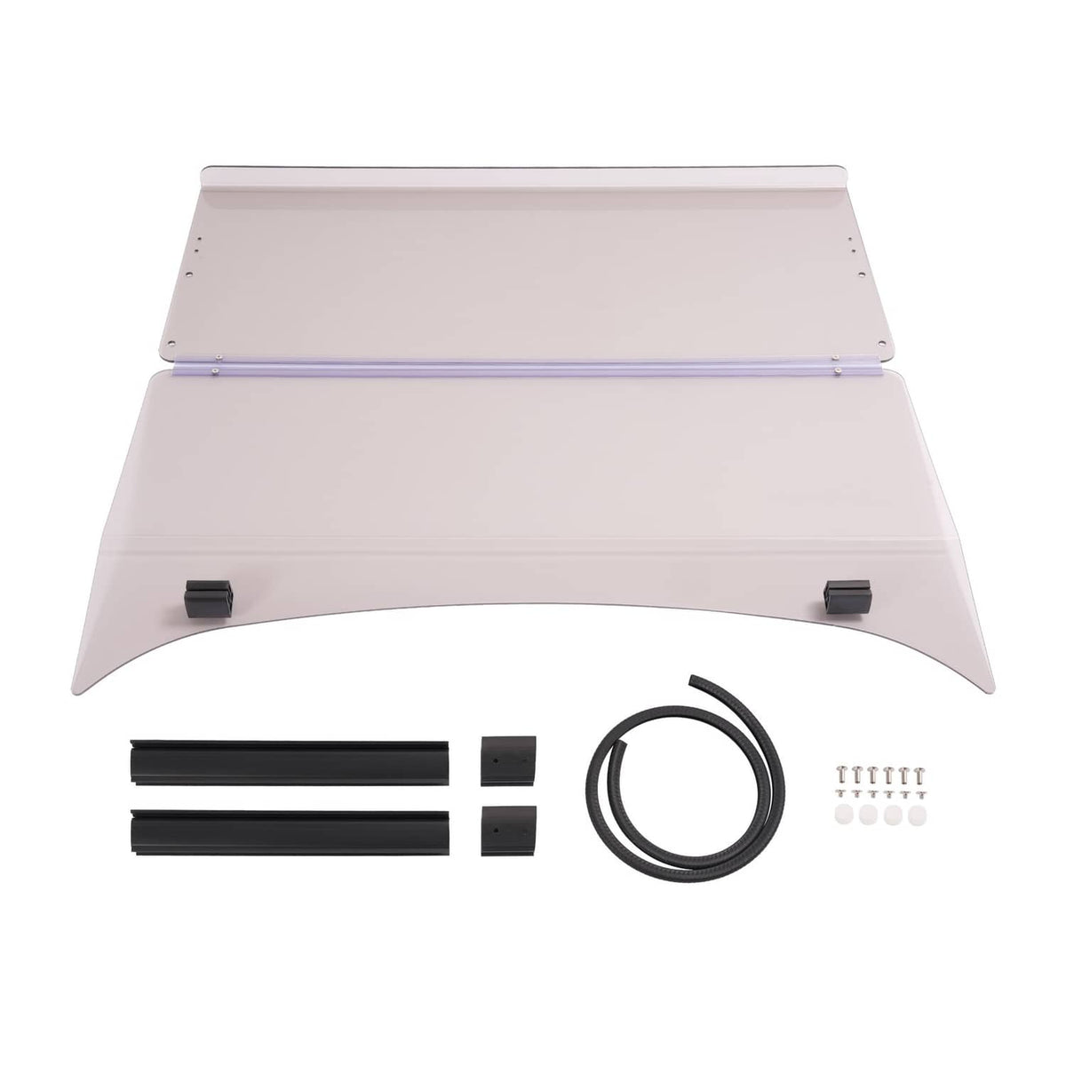 Solidspare Tinted Fold Down Golf Cart Windshield Windscreen for Columbia ParCar 1996-Up