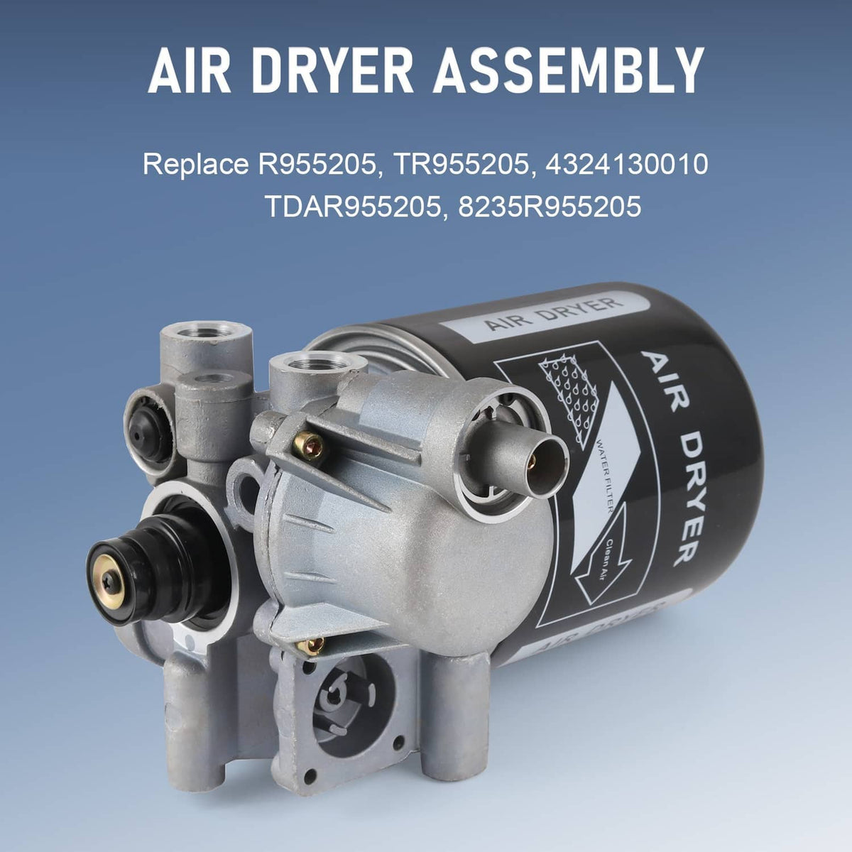 Solidspare Air Dryer WABCO 1200 Type 4324130010 4324130030 955205 Meritor R955205 SRWABK118