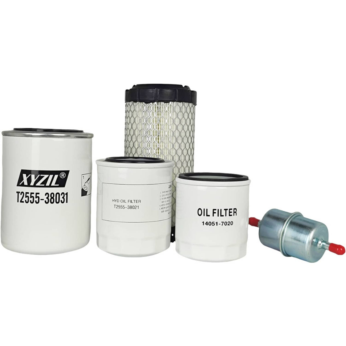 Solid Spare Fit for Kioti Maintenance Service Filter Kit CS2510 CS2410 SUB Compact