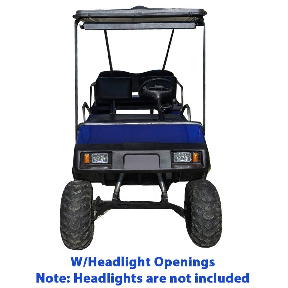 Solidspare Cowl Cap Opening Fit For EZGO Marathon 1989-1994 Golf Carts Front W/ Headlights