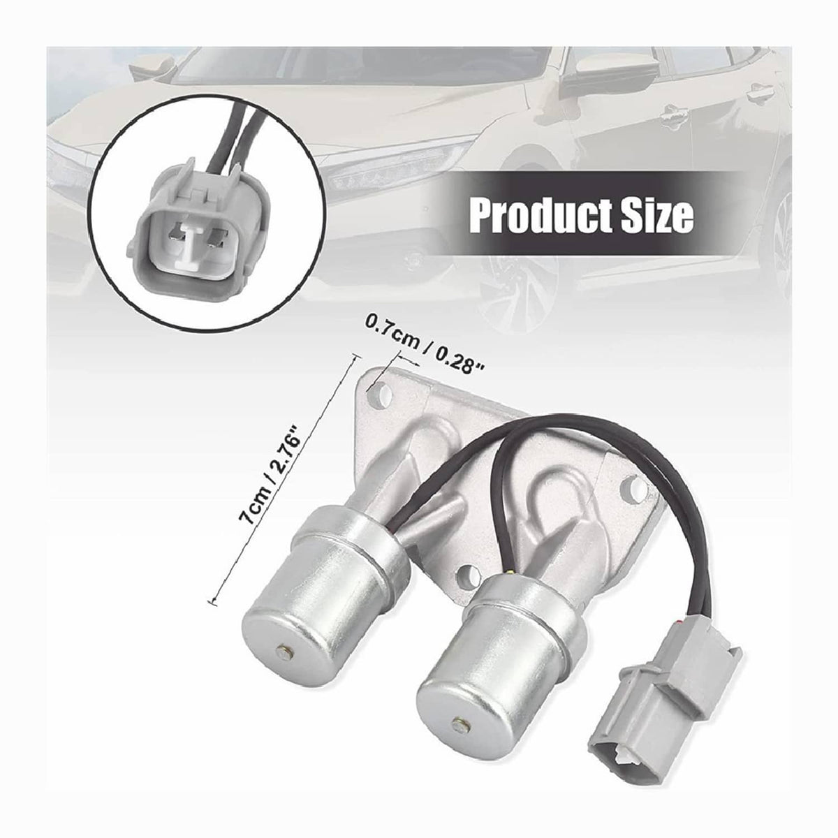 Solid Spare For 2001-2005 Honda Civic 1.7L Transmission Dual Linear Solenoid 28200-PLX-003