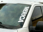 Merica Vertical Windshield Vinyl Decal Sticker 22" x 4" Car Truck 'Merica Murica
