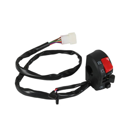 Solidspare 7/8" Motorcycle Handlebar Horn Button Turn Signal Fog Light Controller Switch