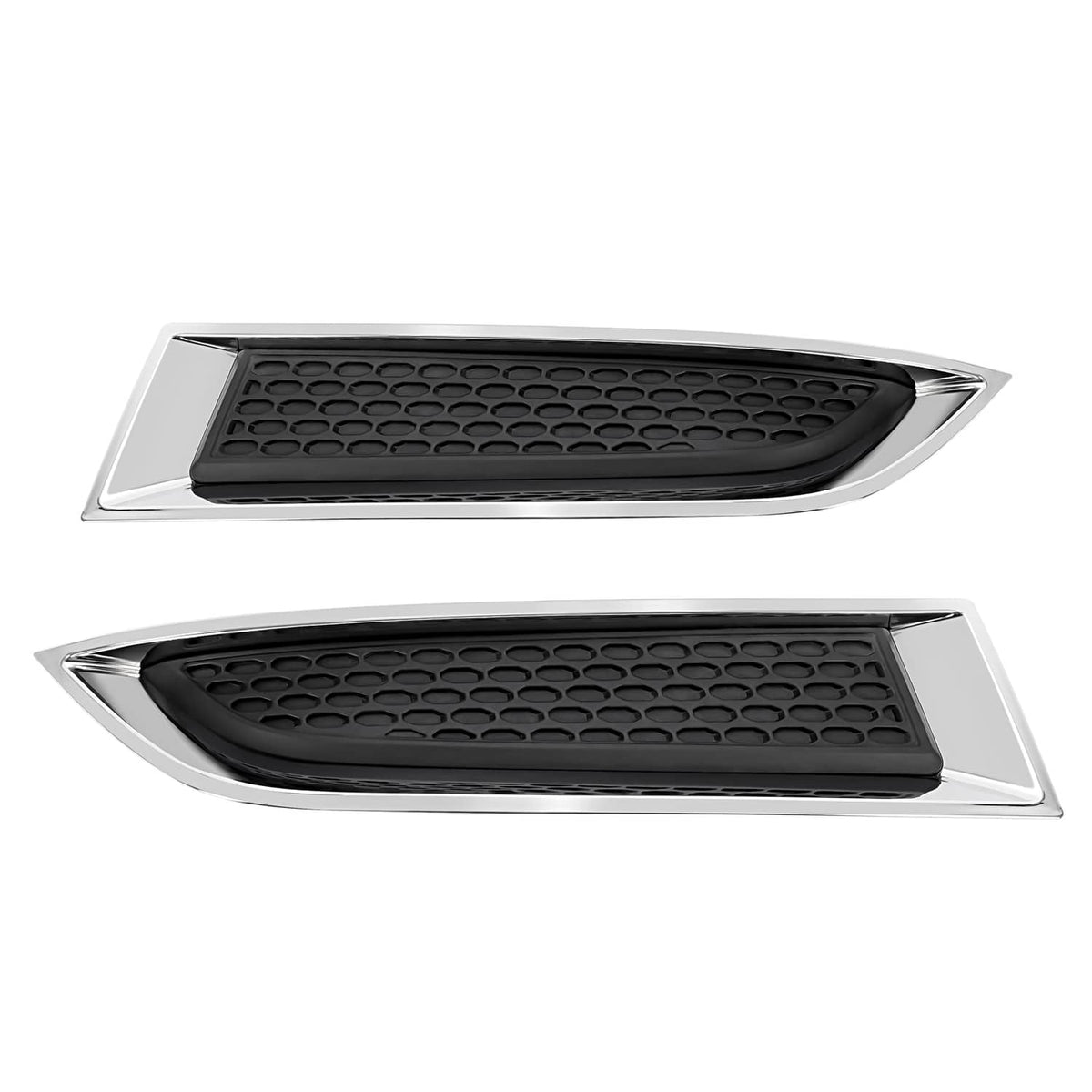 Solid Spare Headlight Cover Trim Set For 2013-2017 GMC Acadia Molding #20982400 20982401