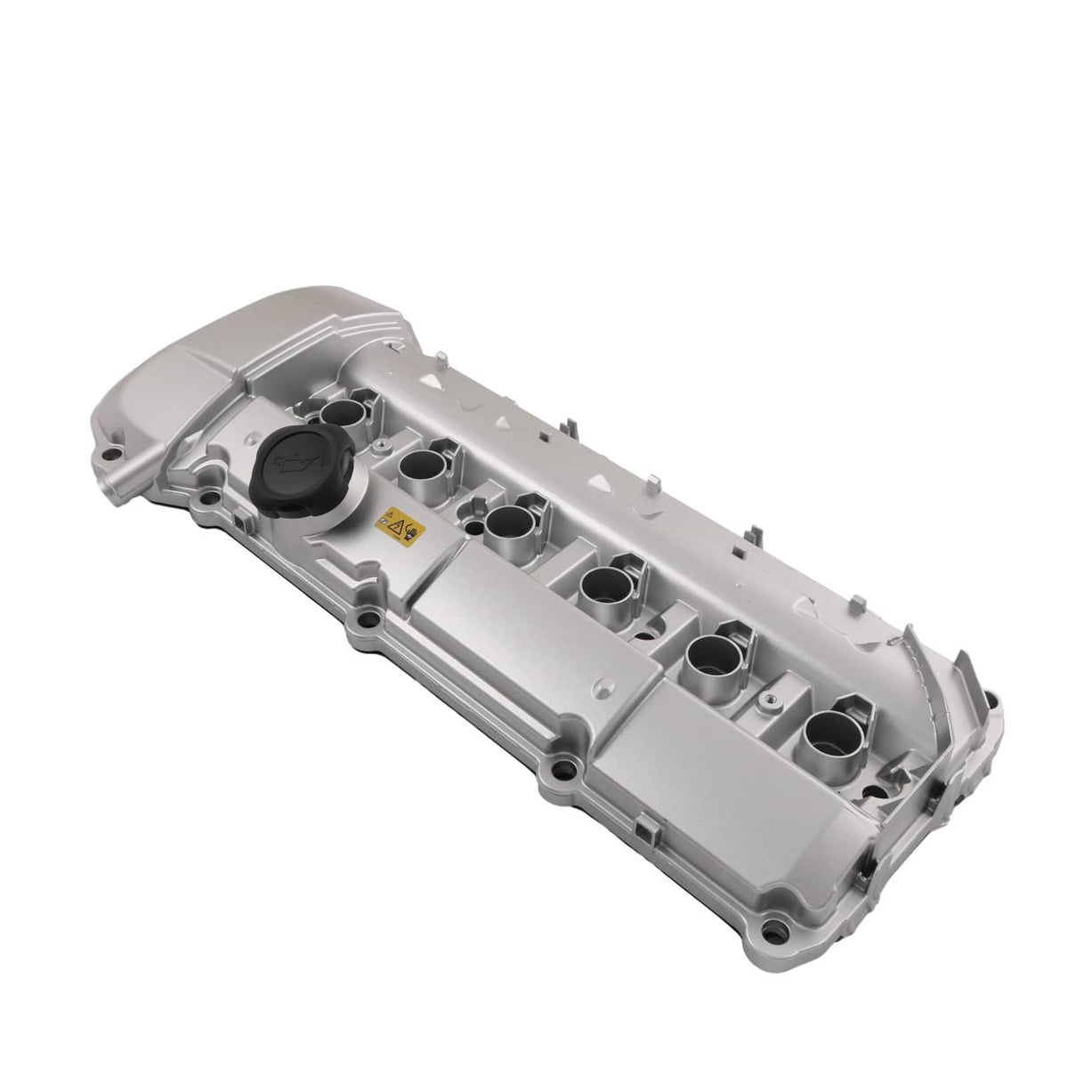 Solidspare Aluminum Engine Valve Cover W/ Gasket For BMW M54 E46 325Ci 325i 330i 525i X3 X5