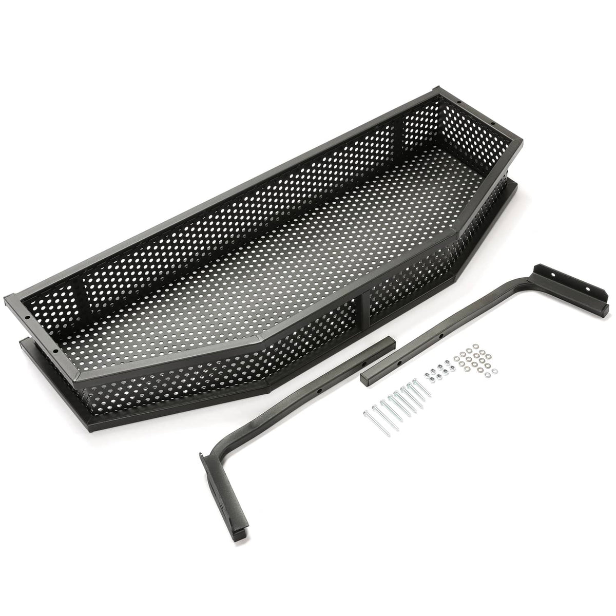 Solidspare For Yamaha Drive G29 Golf Cart Front Clay Cargo Basket W/ Mounting Bracket