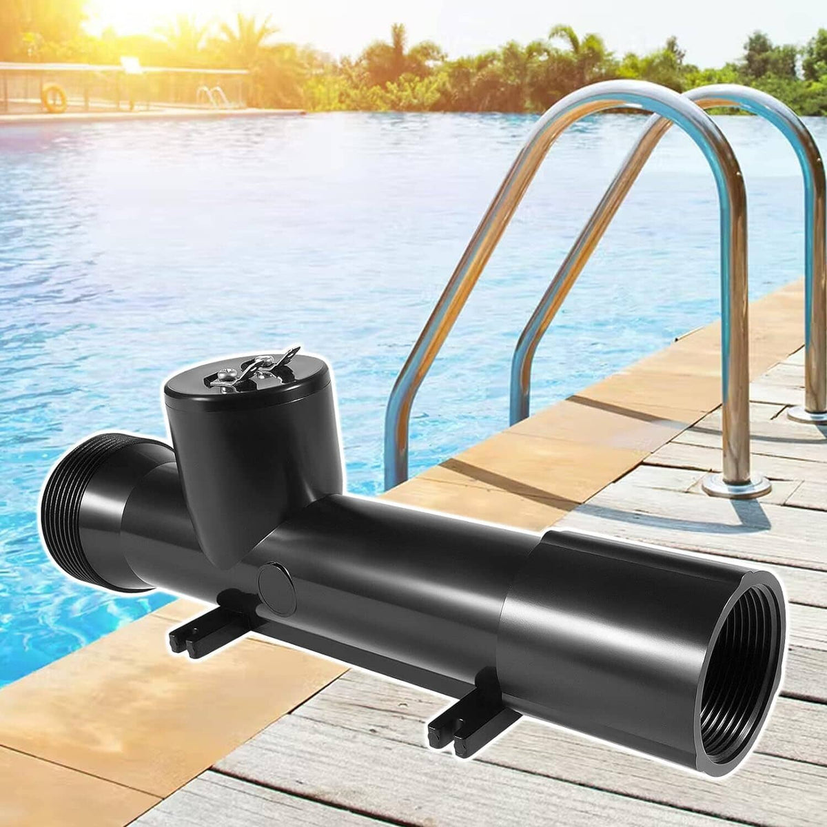Solid Spare 4CH4002R Power Ionizer Replacement Chamber for Swimming Pool Treatment System