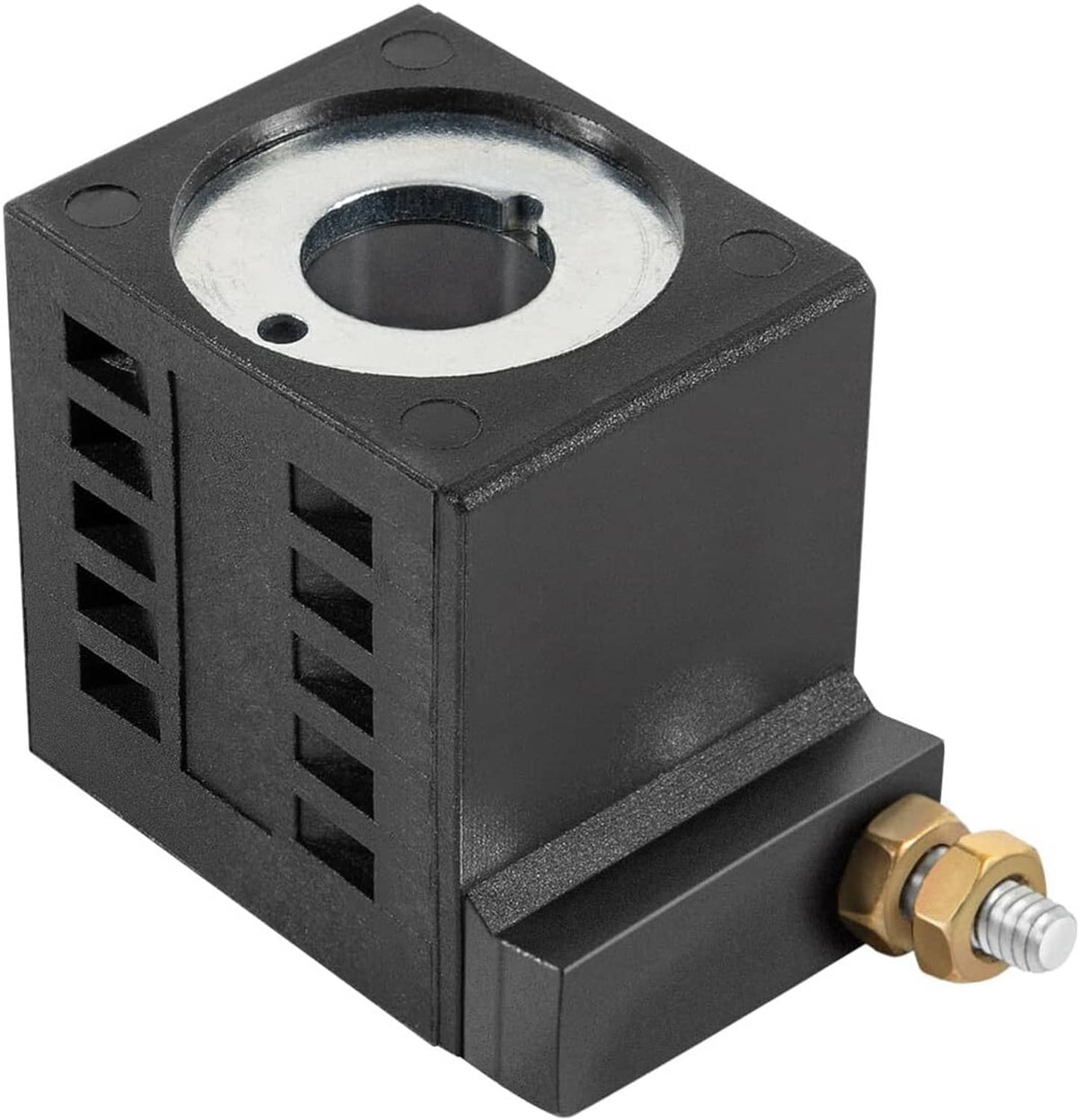Solid Spare SPX Fenner Stone Deltrol EF-1082 10196-61 Solenoid Coil 12V DC 16W Single Stud