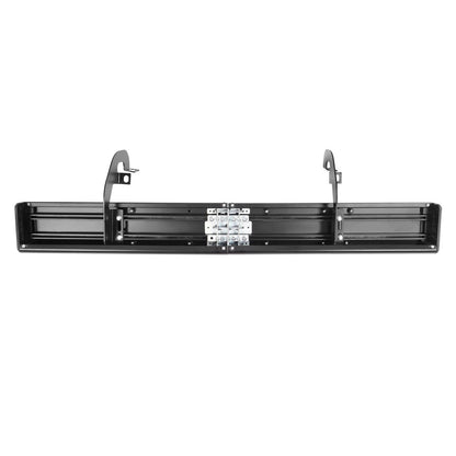 Solid Spare Side Step Bar Running Boards Black For 2019-2025 Silverado Sierra Regular Cab