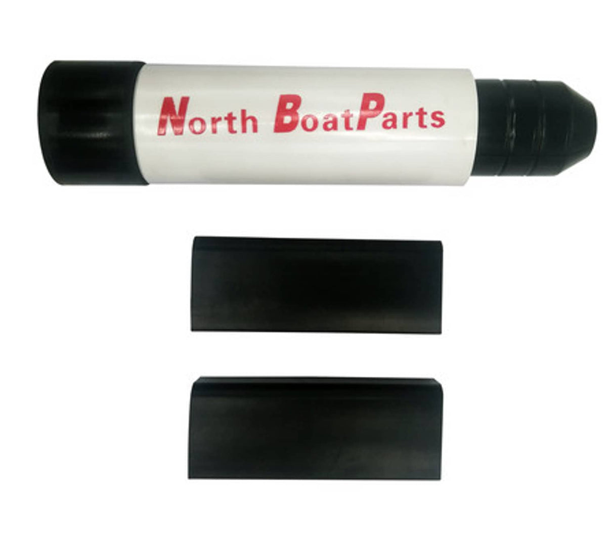 Solid Spare North- Wedge transom saver motor toter support and steer stop Mercury outboards