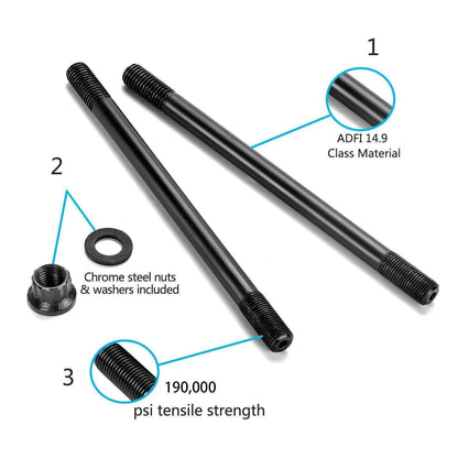 Solidspare Head Studs Stud 208-4303 Replacemen For Honda Acura GSR B18C B18C1 DOHC VTEC B18