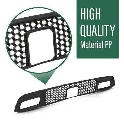 Solid Spare Front Lower Bumper Grille Grill Fit For 2016-2022 Jeep Grand Cherokee 68310774AB