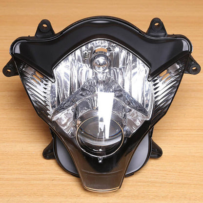 Solidspare Front Headlamp Headlight Assembly For Suzuki GSXR600 GSXR750 K6 2006 2007 06-07