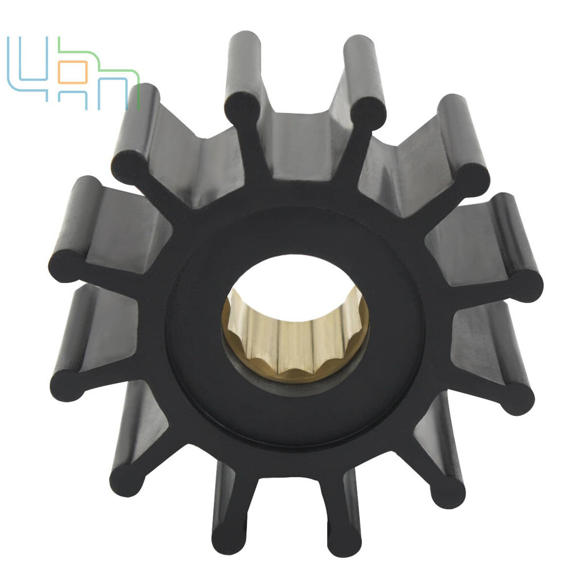 Solid Spare Water Pump Impeller for Jabsco 1210-0001 Johnson 09-1027B Onan 132-0162 08211201