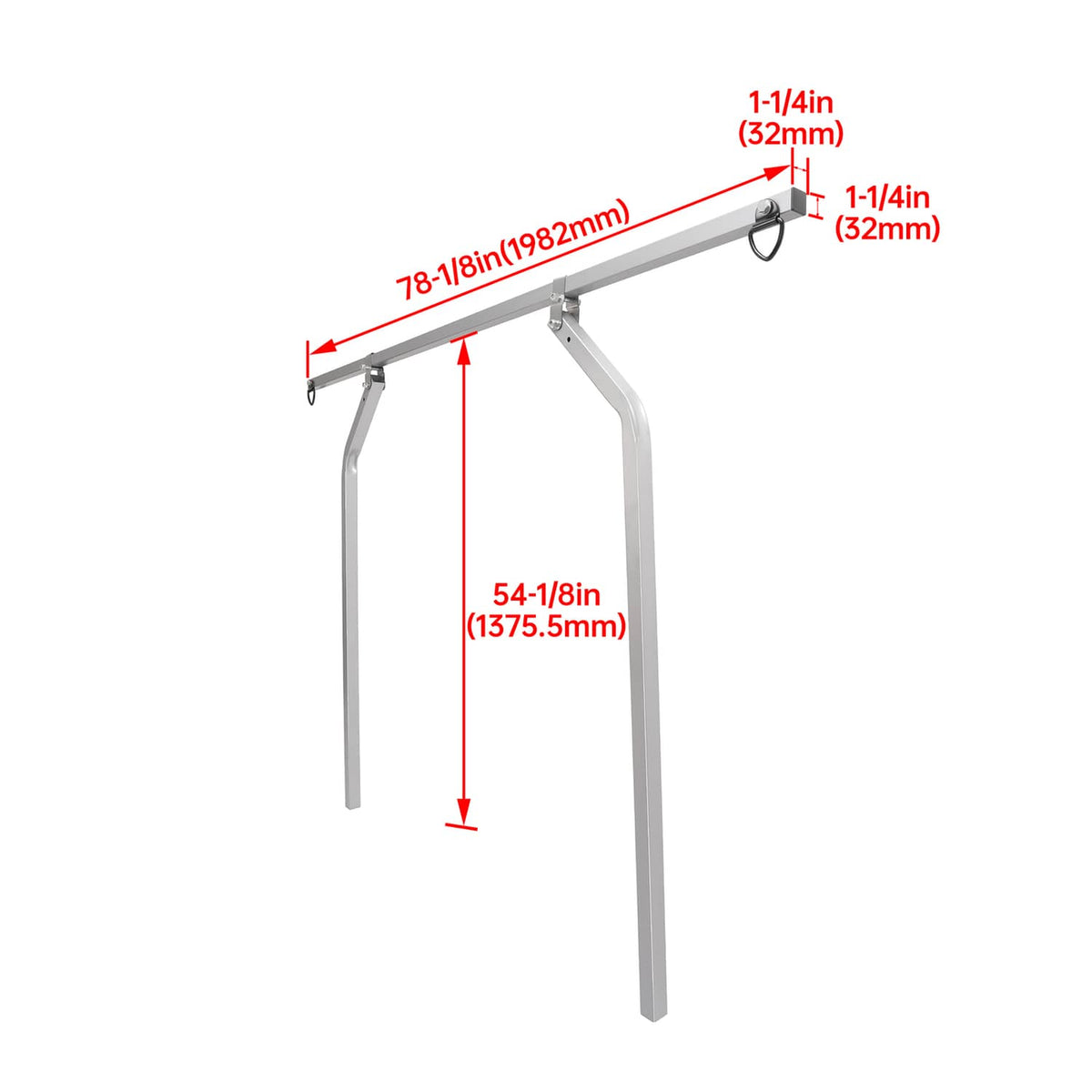 Solidspare Trailer Cross Bar System Kit Universal Heavy Duty Top Tier For Most Utility