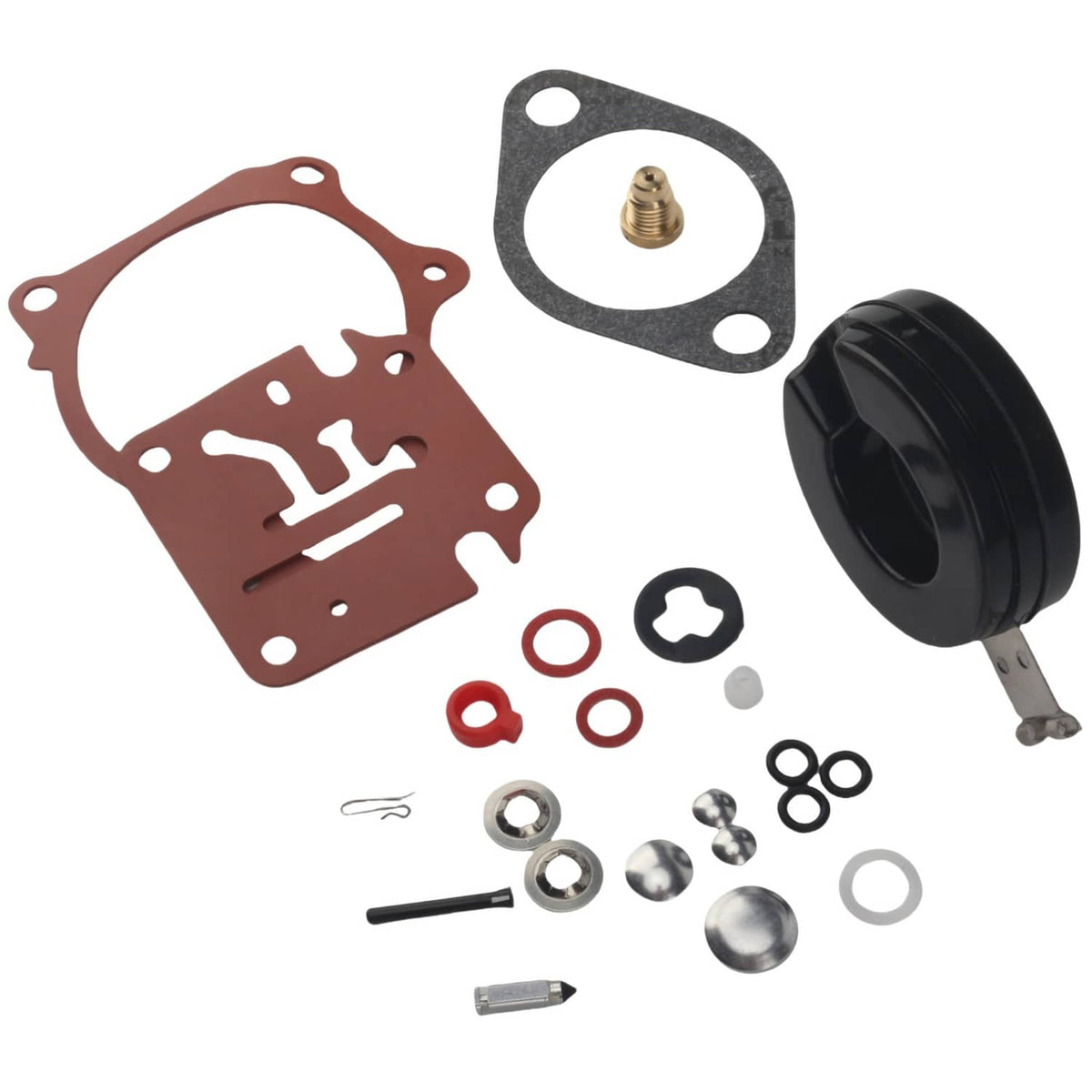 Solid Spare Johnson Evinrude Carb Carburetor Rebuild Repair Kit 20 25 28 30 40 45 48 396701