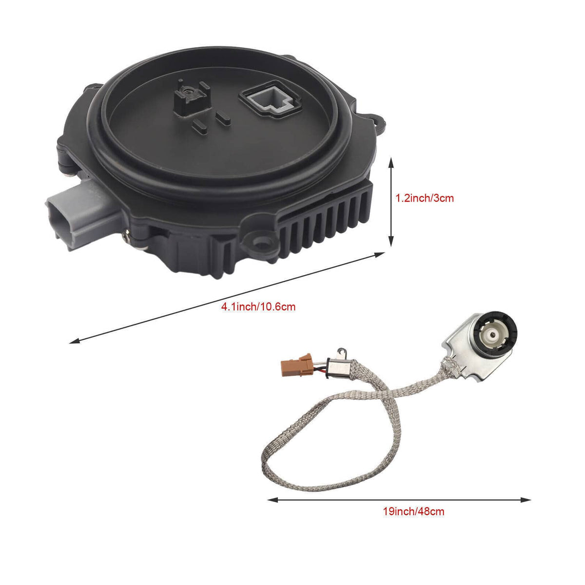 Solidspare HID Xenon Headlight Ballast Control HID Igniter For Infiniti G37 G35 Coupe Sedan