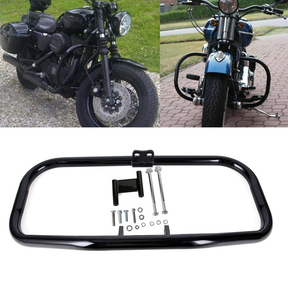Solidspare Highway Engine Guard Crash Bar For Harley Sportster 883 1200 XL 84-2003 Custom