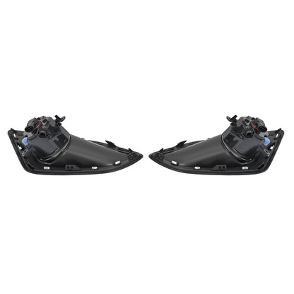 Solid Spare Pair Front Bumper Fog Lights Lamps Harness Switch Kit For Ford Edge 2015-2018