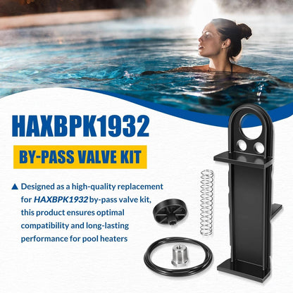 Solidspare HAXBPK1932 by-Pass Valve Kit for Hayward H2001 H1501 H2501, Made After 10/28/20