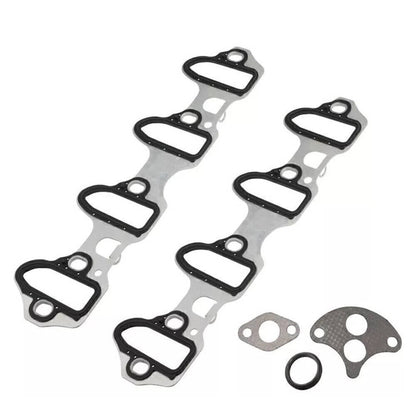 Solidspare For Fel-Pro Intake Manifold Gasket Set For Chevy LS 5.3L 4.8L 6.0L 6.2 Aluminum