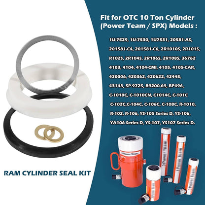Solid Spare Ram/Cylinder Seal Kit Replacement For OTC 10 Ton Cylinder Replace 4105 420576