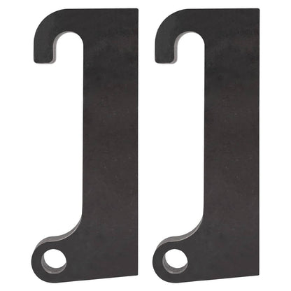 Solidspare 1 Pair Blank Quick Attach Loader Mounts For Cat IT28 Loader mounts Steel