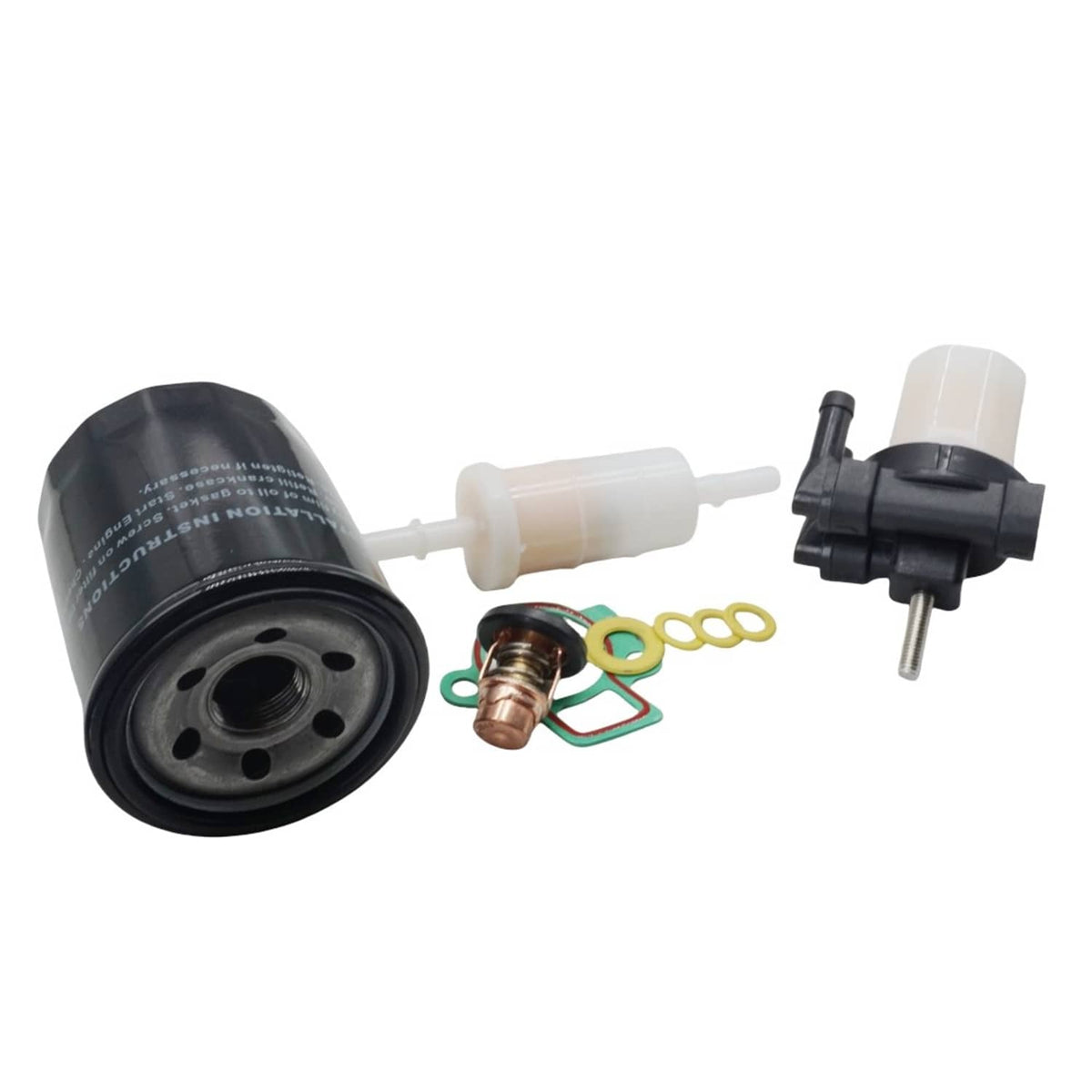 Solid Spare Mercury Maintenance Kit w/Thermostat Fit 40 50 60 HP EFI 4Cyl 4-Str 8M0090558