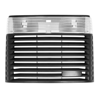 Solidspare Front Hood Grille For John Deere #AM131671 LX255 LX266 LX277 W/Headlight Lens