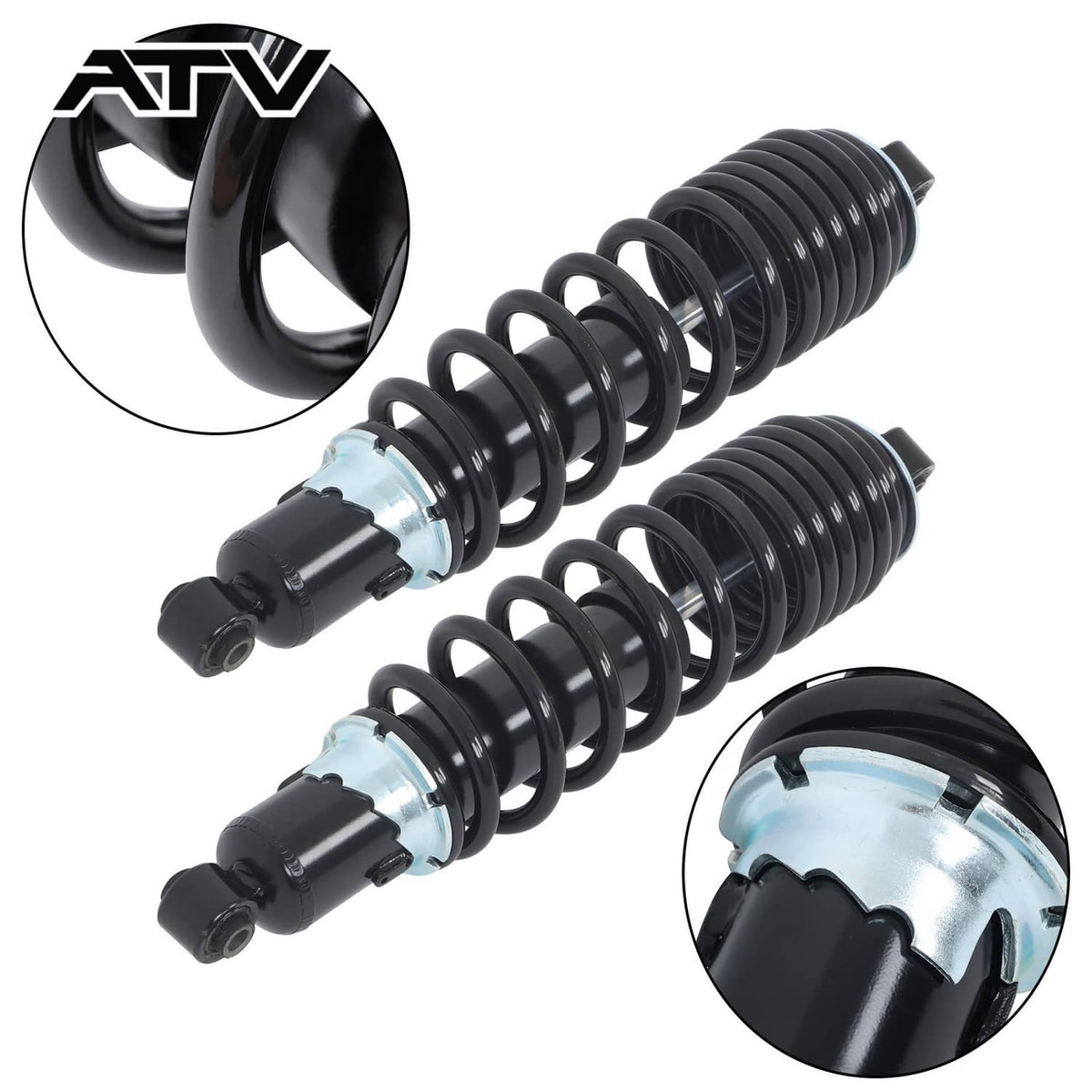 Solidspare Front Gas Shocks for Polaris RZR 570 2014 RZR 800 7044094 Left & Right ATV NEW
