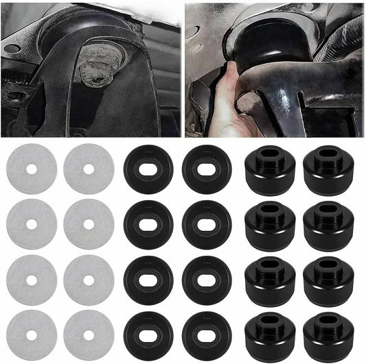 Solidspare 7-141 Body Cab Mount Bushing Kit For 1999-2014 Chevy Silverado 1500 GMC Sierra