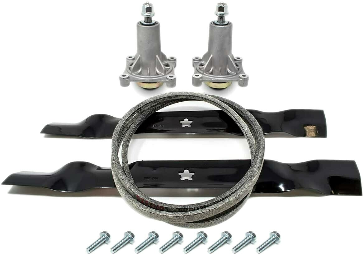 DECK BLADE SPINDLE BELT MADE WITH KEVLAR KIT FOR HUSQVARNA LTH1842 LTH2142 TS242