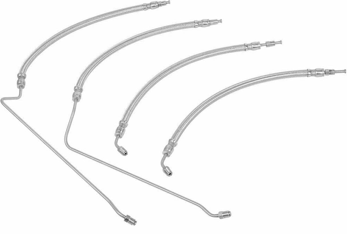 Solid Spare Mercruiser Alpha One Gen Two 1 2 I II Trim Tilt hydraulic Ram Cylinder hose kit