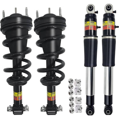 Solidspare 4Pcs Front Rear Shock Struts w/Magneride For 2007-2014 Cadillac Chevrolet GMC