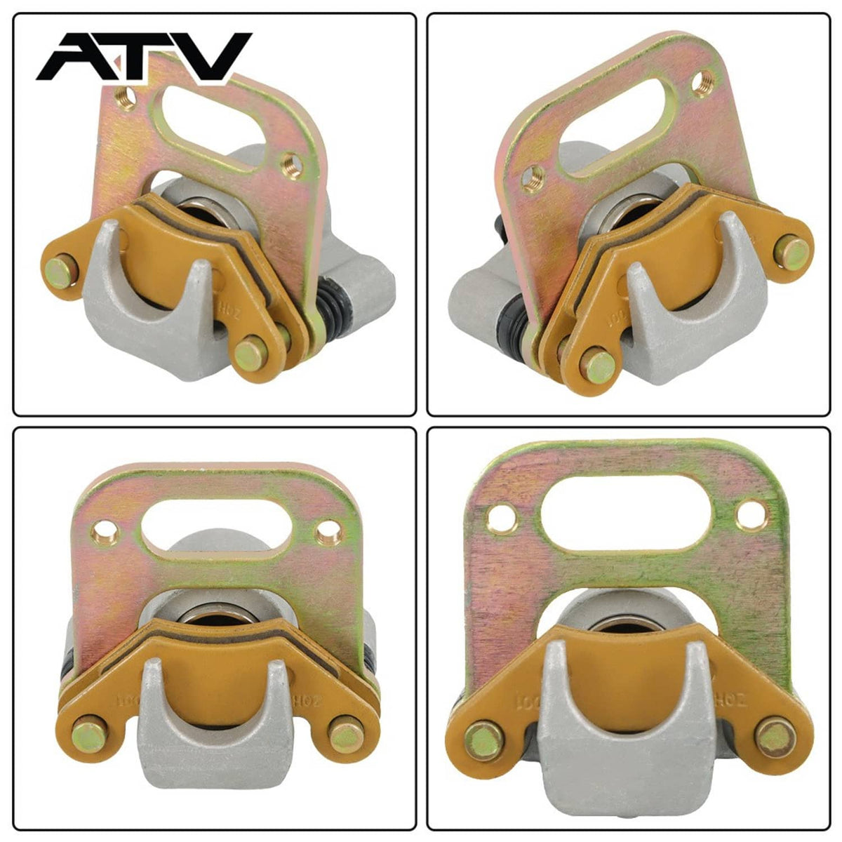 Solidspare For Polaris Front Brake Calipers W/Pads 1910181 1910182 1910078 1910234 1910235