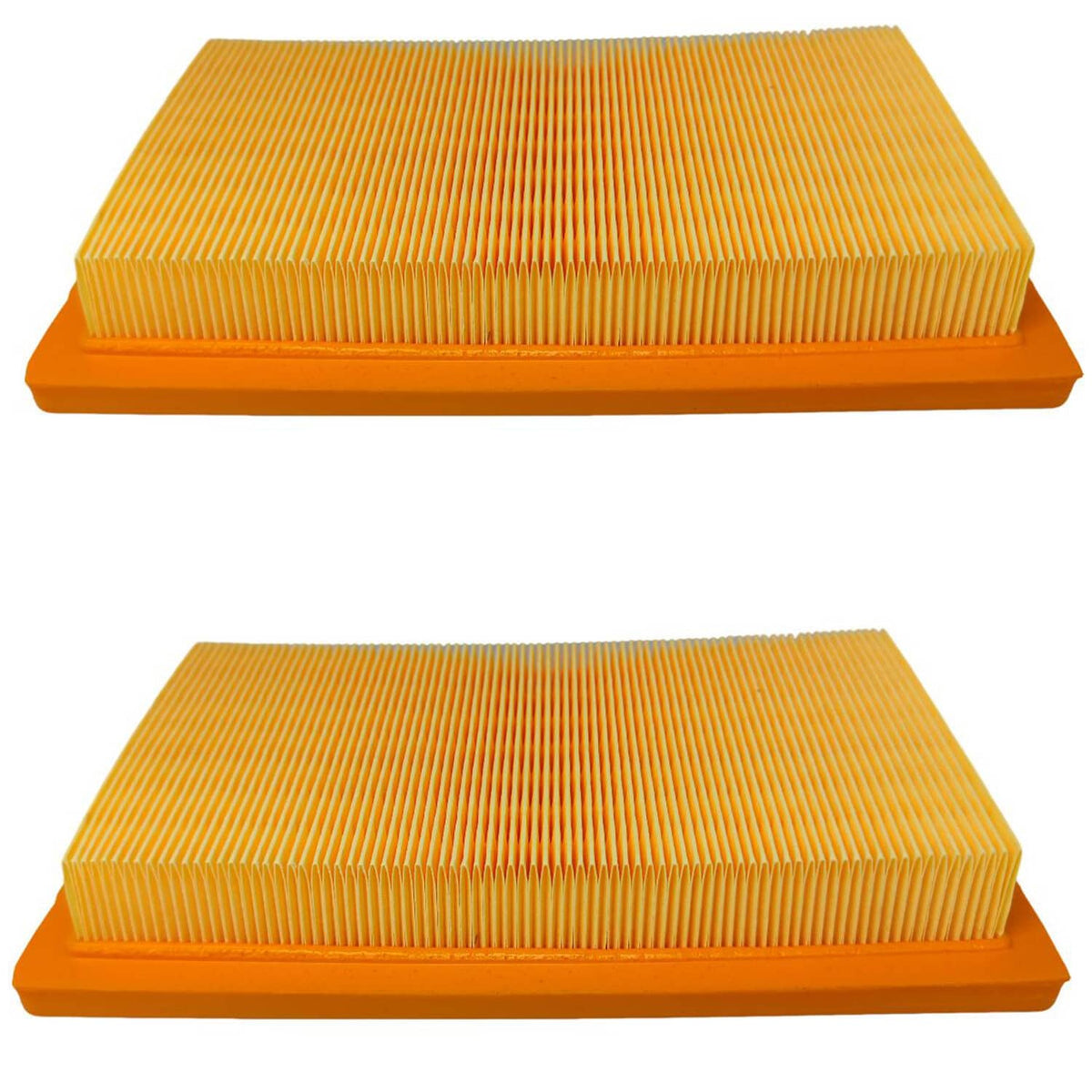 Solid Spare 0J8478S 2X Air Filter Element for Generac Rectangle 2013 Evolution 14kW - 20kW