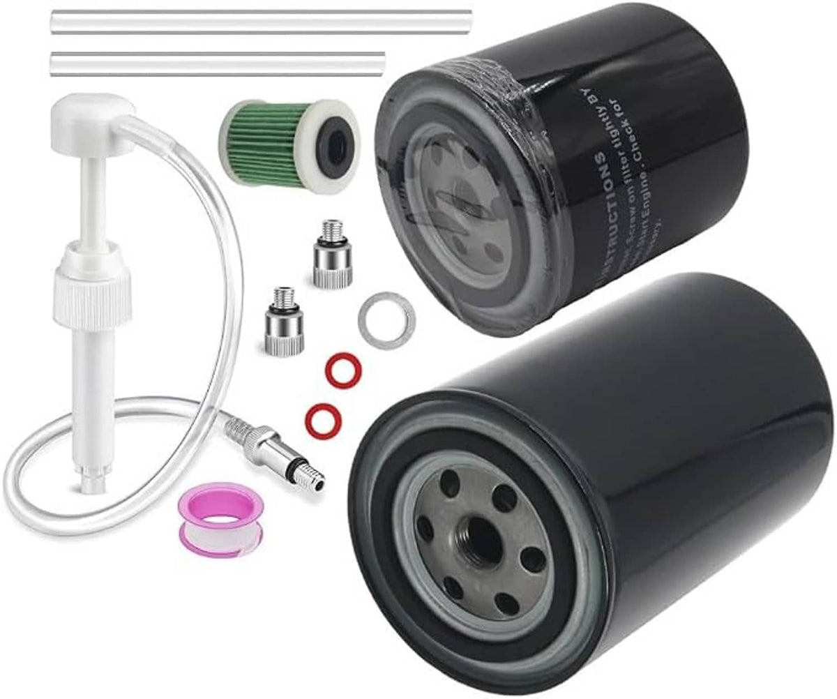 Solid Spare N26-13440 Oil filter & 6P3-24563 Fuel filter Kit Yamaha 200 225 250 300 350 HP