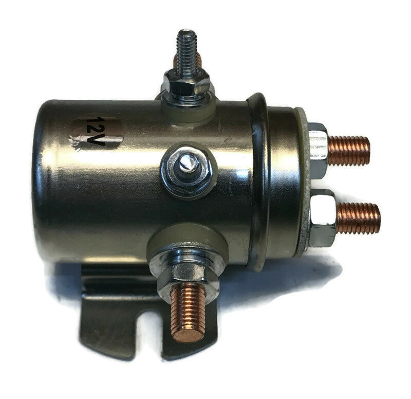 12 Volt Winch Motor Industrial Switch Relay Solenoid  Continuous Duty 6 Terminal