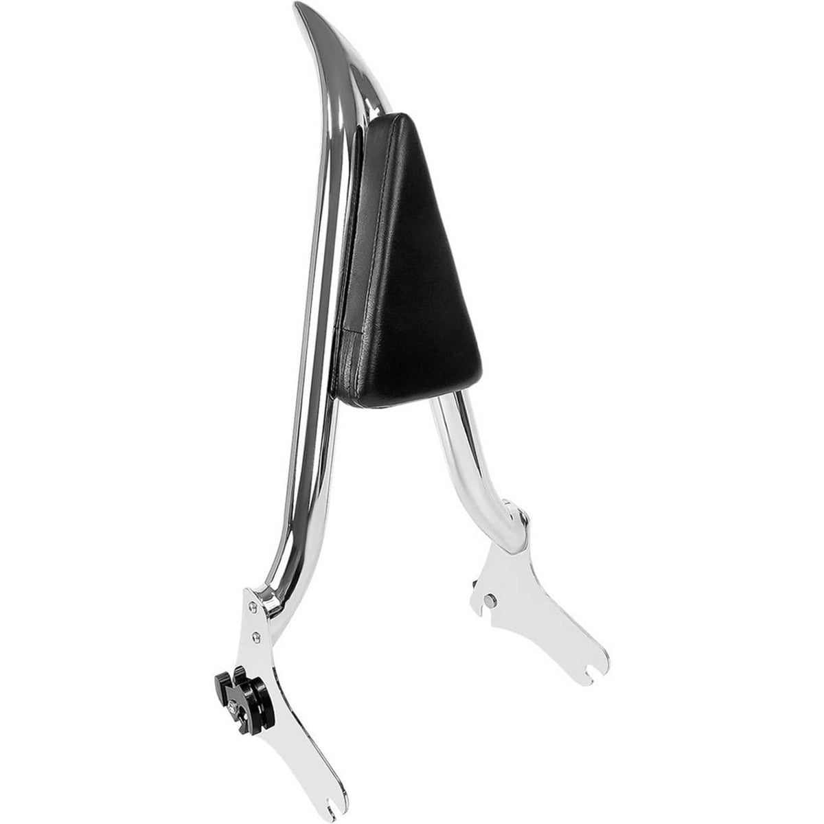 Solidspare New 22'' Chrome Backrest Sissy Bar For Harley Road King Electra Glide 1997-2008