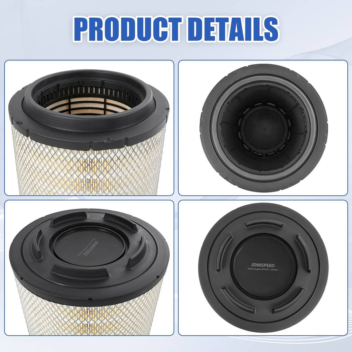 Solidspare Engine & 2 Air Filters P606720 P606555 For Volvo VNL 780 760 860 670 VN 780 670